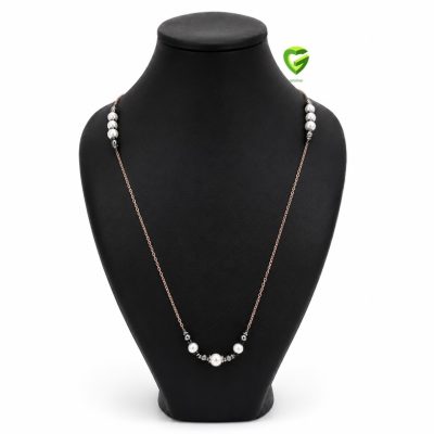 گردنبند رولباسی نقره کد123