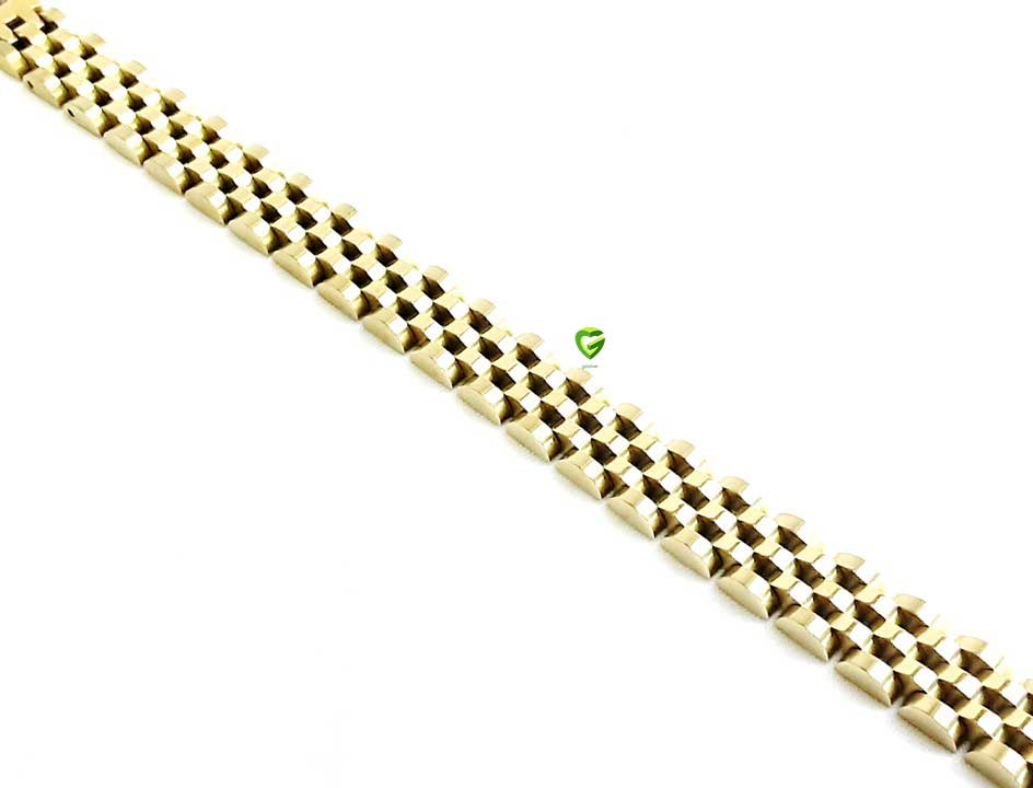 دستبند زردرولکس ساده کد450 دستبند زردرولکس ساده کد450