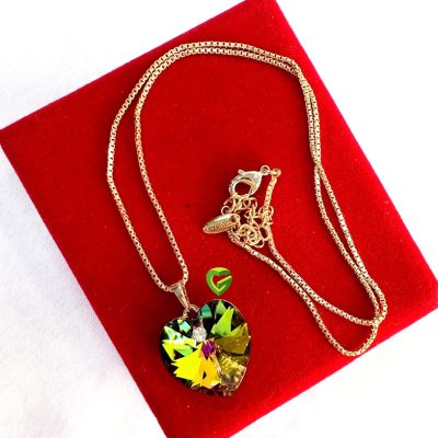 آویز سواروسکی رنگی کد2296