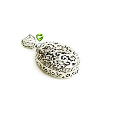 آویز نقره تراش‌ترمه کد1034