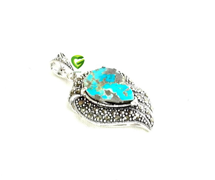 آویز نقره برگی1 کد1029 آویز نقره برگی1 کد1029