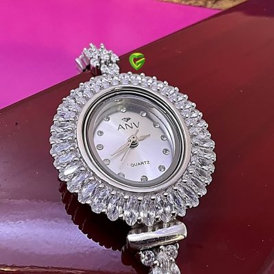 ساعت نقره جواهرزیبا کد368