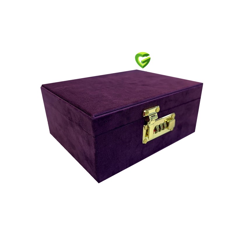 جعبه جواهرات بنفش کد328 جعبه جواهرات بنفش کد328
