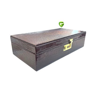 جعبه ساعت قهوه‌ای کد2403