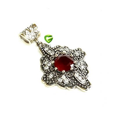 آویز نقره عثمانی‌لوزی کد841