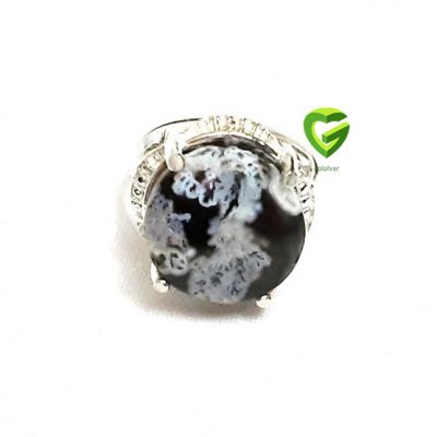 انگشتر نقره شجربهاری کد364