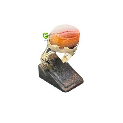 انگشتر نقره رگهدار کد587