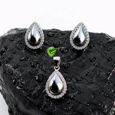 نیمست نقره قطره کد694