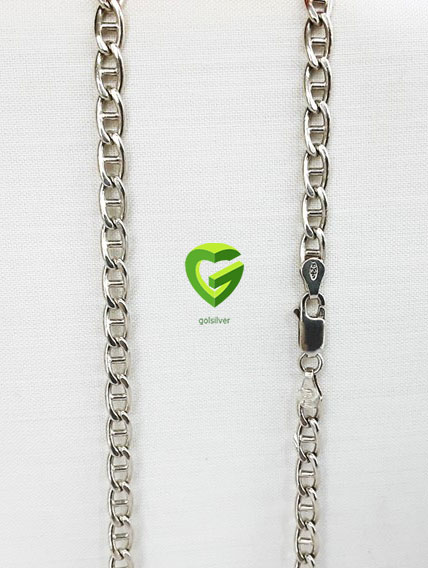 زنجیرنقره تی ایتالیا کد626 زنجیرنقره تی ایتالیا کد626