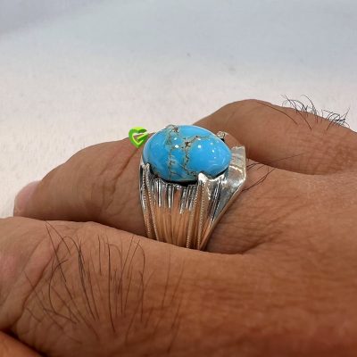 انگشتر نقره فیروزه کد1314