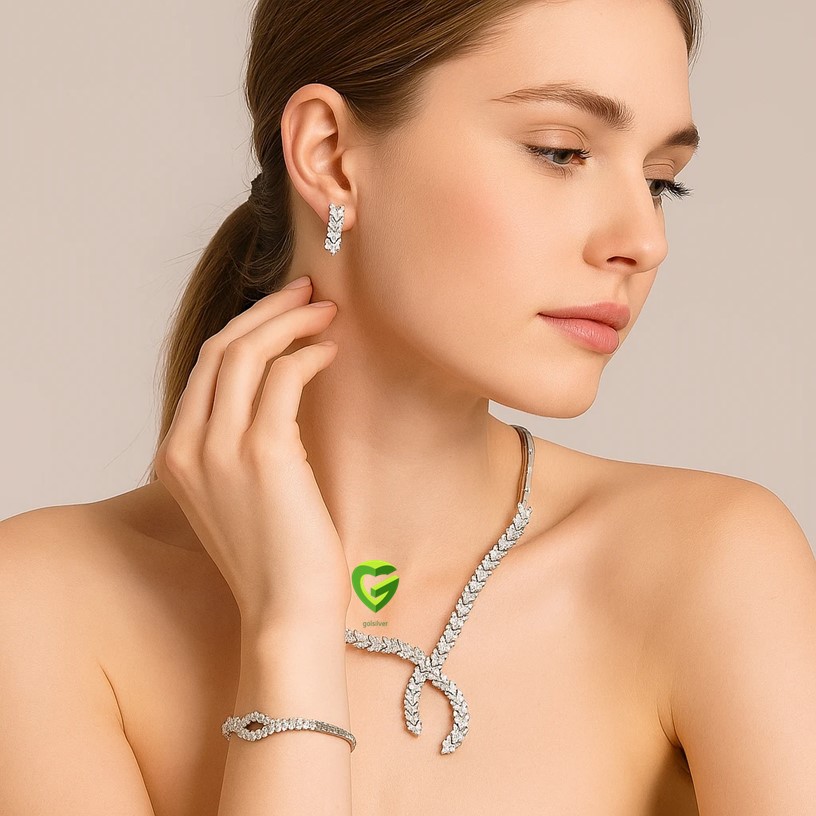 سرویس نقره پیچک کد870 سرویس نقره پیچک کد870