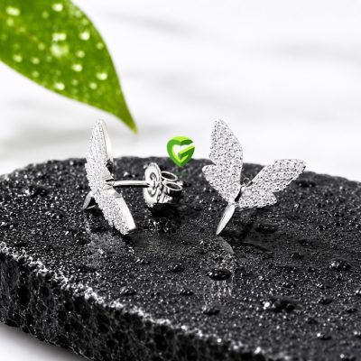 گوشواره نقره فرشته کد1464