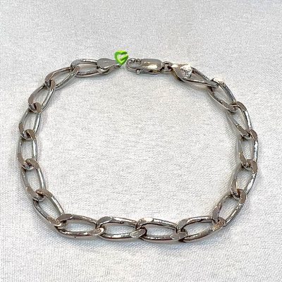 دستبند نقره دیپلمات کد1445