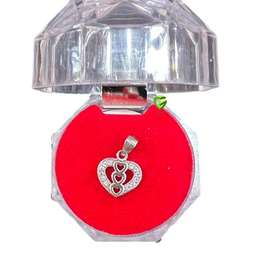 آویز نقره 4قلب کد1353 آویز نقره 4قلب کد1353