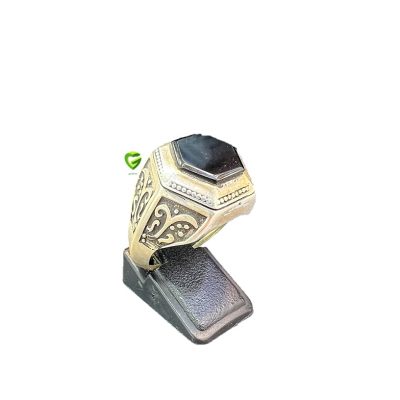 انگشتر نقره 6ضلعی کد1369