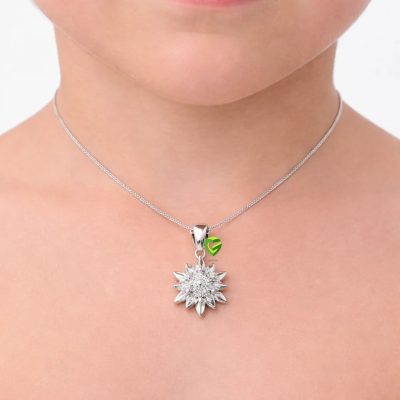 آویز نقره ستاره‌گرد کد1351