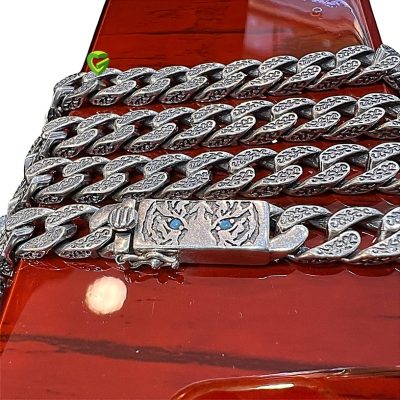 زنجیرنقره کارتیر66سانتی کد 1176