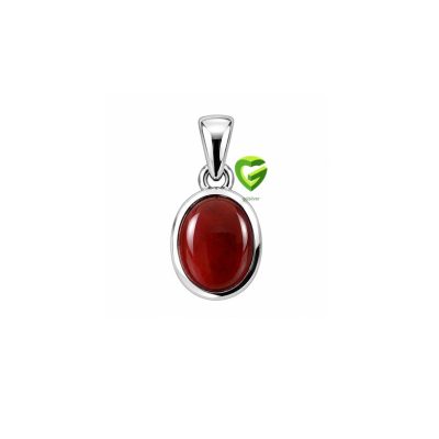 آویز نقره عقیق‌یمانی کد2004