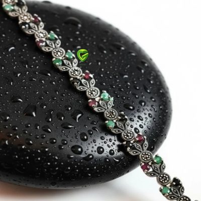 دستبند نقره تایلند کد2142