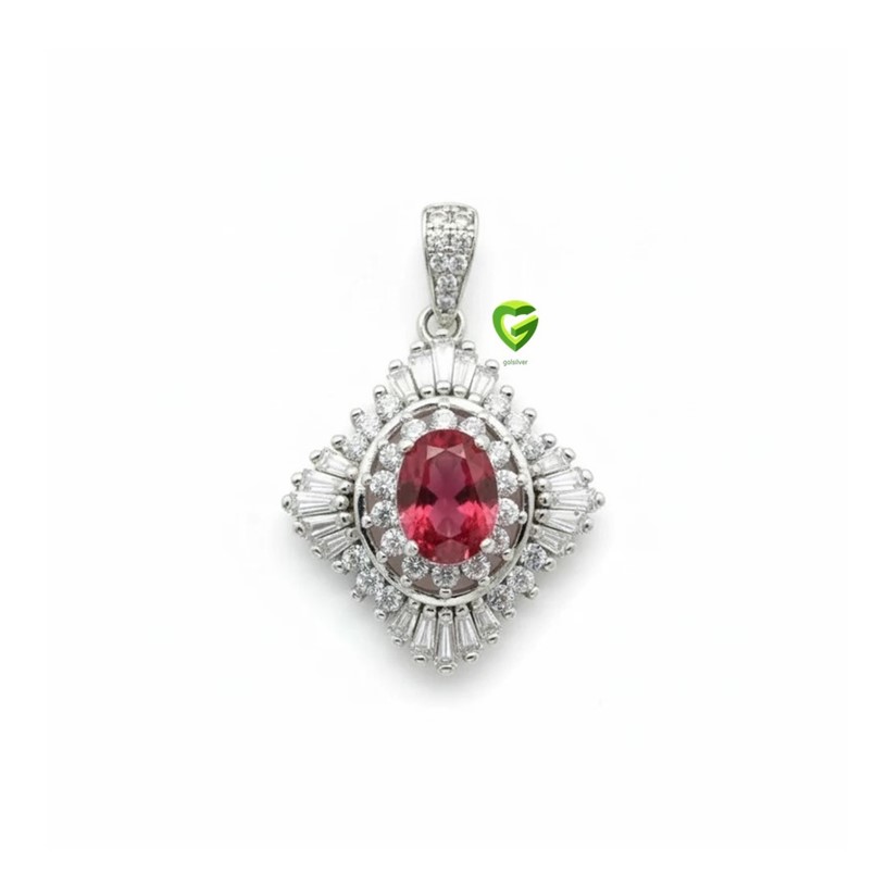 آویز نقره طرحجواهر کد2208 آویز نقره طرحجواهر کد2208