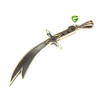 آویز نقره شمشیر کد1820
