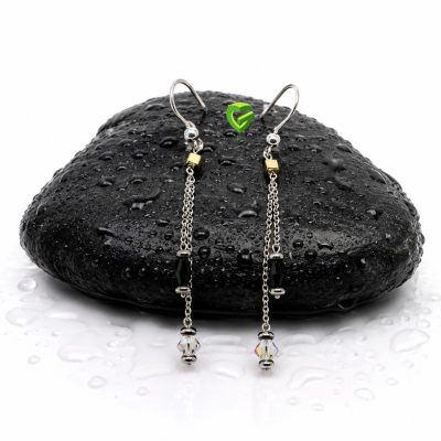 گوشواره نقره استوانه کد2218
