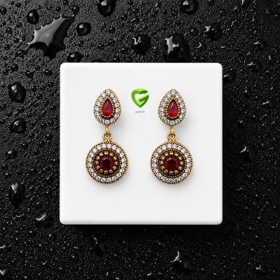 گوشواره نقره عثمانی کد2252