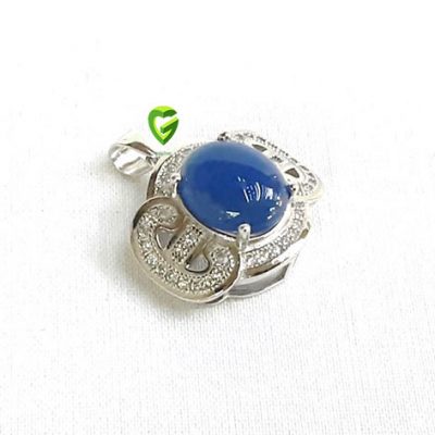 آویزعقیق آبی خراسان کد1430