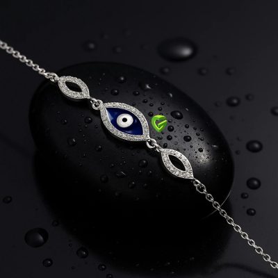 دستبند نقره گرد کد2271