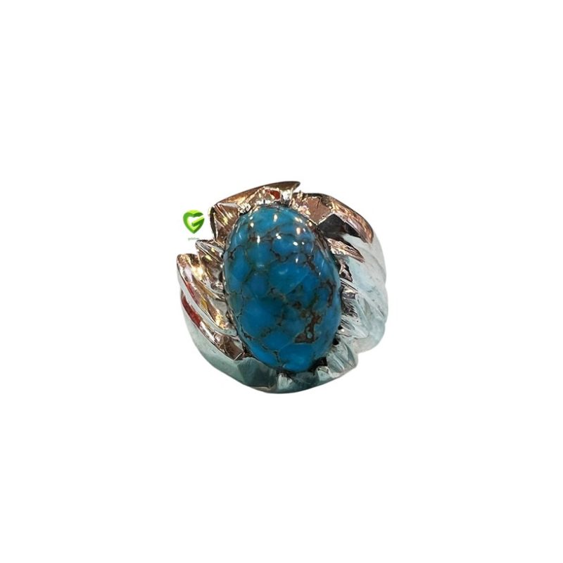 انگشترنقره فیروزه دستساز کد2299