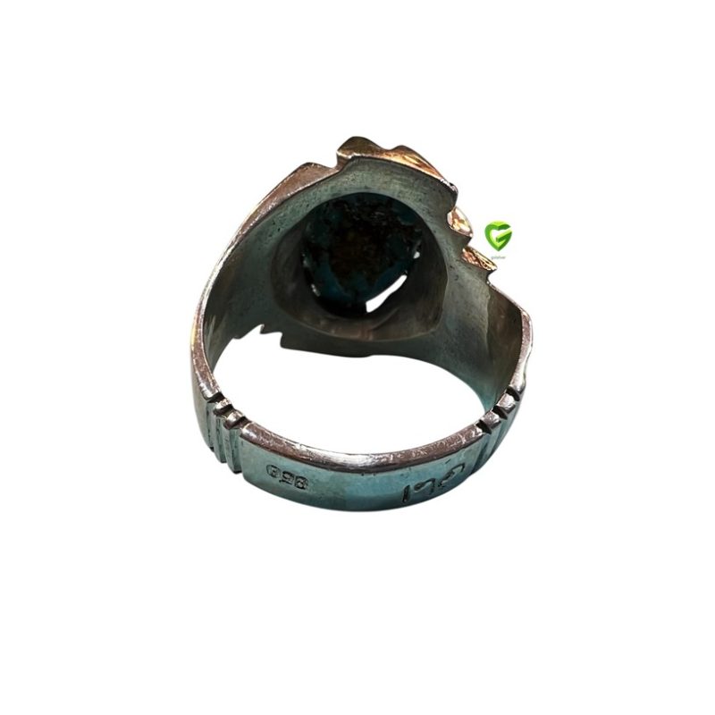 انگشترنقره فیروزه دستساز کد2299