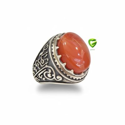 انگشتر نقره سیاه‌قلم کد585