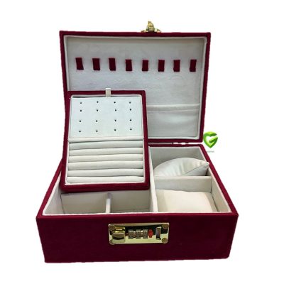 جعبه جواهر مخمل‌ کد2351