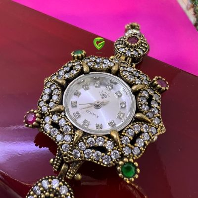 ساعت نقره عثمانی‌بیضی کد367