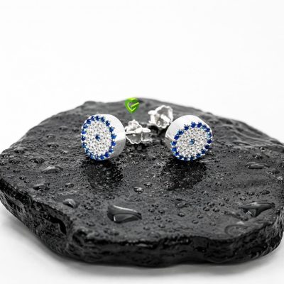 گوشواره نقره رنگی کد2569