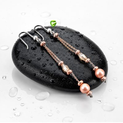 گوشواره نقره آویز کد2595