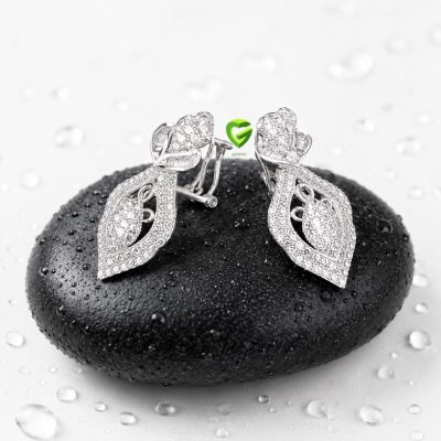 گوشواره نقره تیز کد2601