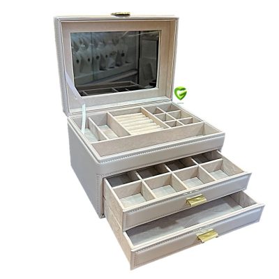 جعبه جواهرات طوسی کد2316