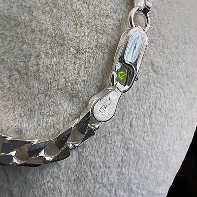 زنجیر نقره ایتالیایی‌کارتیر کد1201