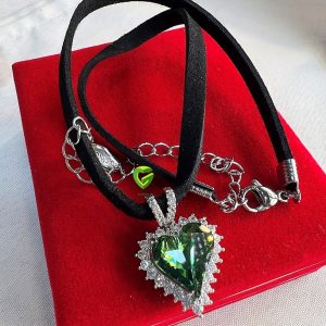 آویزقلب سبز کد 2201