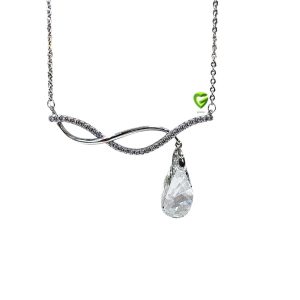 آویزسواروسکی سفید کد 1212