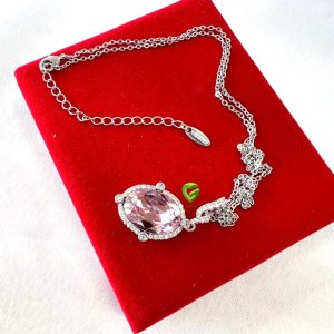 آویزسواروسکی صورتی کد890