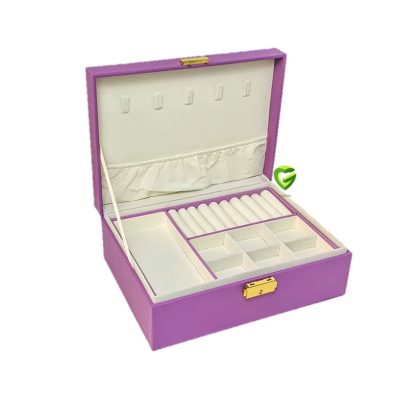 جعبه جواهرات بنفش کد2393