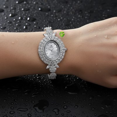 ساعت نقره فلاوربیضی کد1223