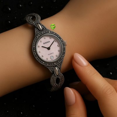 ساعت نقره چشمی‌ کد1225