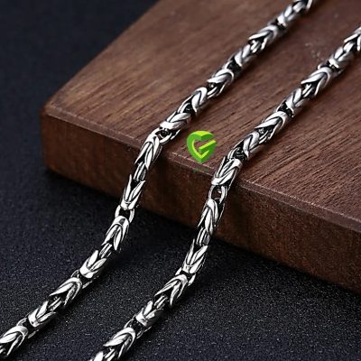 زنجیر نقره ایتالیا کد2086