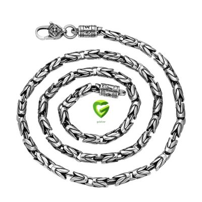 زنجیر نقره ایتالیا کد2086