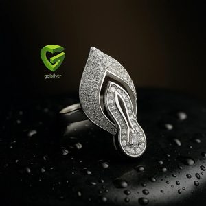 انگشتر نقره مجلسی کد2173