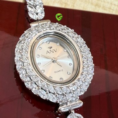 ساعت نقره جواهر کد1226