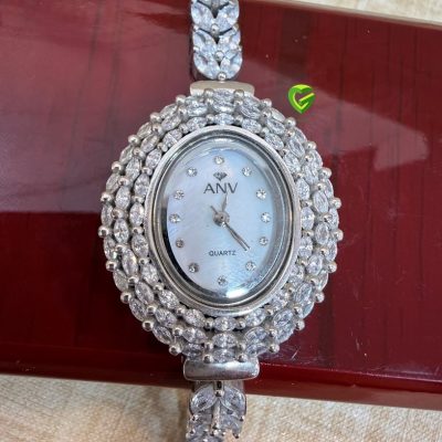 ساعت نقره گردمارکیز کد1224